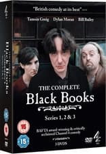 Image of BLACK BOOKS COMPLETE SERIES 1-3 DVD BOX SET COLLECTION Season 1 2 3 UK Release