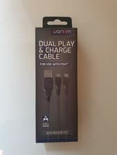 Image of Venom Dual Play And Charge Cable Black for PS4