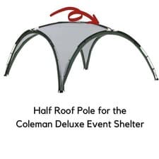 Image of Coleman Event Shelter Deluxe XL 4.5m Roof Yellow Poles