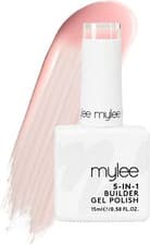 Image of Mylee 5 in 1 Builder Base Strengthening Gel 15ml, UV/LED Nail Light Pink