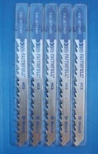 Image of Faithfull  Wood Jigsaw Blades Pack of 5 T144D FAIJBT144D