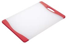 Image of Colourworks Polyethylene Reversible Cutting Board, 35 cm x 24 cm - Red