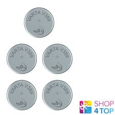 Image of 5 VARTA 389 SR54 BATTERY SILVER 1.55V COIN BUTTON CELL WATCH EXP 2026 NEW