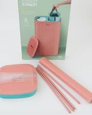 Image of Joseph Joseph Tota Pop coral 60L Laundry Basket