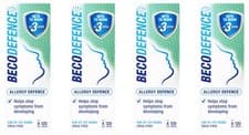Image of 4 x BECODEFENCE Allergy Defense Nasal Spray (120 Sprays) **only £9.99/unit**