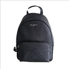 Image of Karl Lagerfeld Paris Black Khloe Backpack