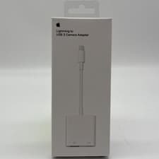 Image of OFFICIAL GENUINE APPLE LIGHTNING TO USB 3 CAMERA ADAPTER A1619 ORIGINAL NEW