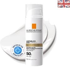 Image of Anthelios Age-Correct SPF 50 Anti-Aging Sunscreen, 50ml - Fragrance-Free Formula