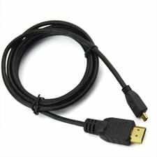 Image of Micro HDMI Cable Standard HDMI to Micro Lead Type A to Type D 1m 1.5m 2m 3m 5m