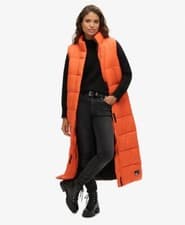 Image of Superdry Womens Ripstop Longline Puffer Gilet