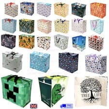 Image of Extra Large Jumbo Laundry Shopping Bag Children's Toy Storage Reusable Bags