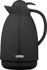 Image of Thermos Patio Insulated Glass Tea Coffee Water Jug Carafe 1L - Black
