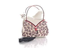 Image of Catitudes by Marlyn Robertson, Cat in LEOPARD PURSE (20908) Figurine, Ornament