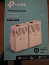 Image of TP-LINK TL-PA7010KIT AV1000 1-Port Gigabit Powerline Starter Kit