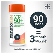 Image of Multivitamins & Minerals Men & Women Vegetarian Supplement Ginkgo Biloba 3 Month