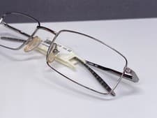 Image of Burberry Eyeglasses Frames Woman Silver Chrome Slim Square Check 8968 NP:187€