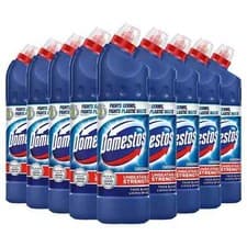 Image of Domestos Original Thick Bleach Bottles 750ml - Pack of 9