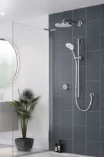 Image of Mira Mode Dual Rear Fed Digital Mixer Shower (Pumped for Gravity) 1.1874.006 New