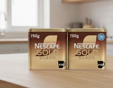 Image of NESCAFÉ Gold Blend Instant Coffee 750g Tin (Pack of 2)