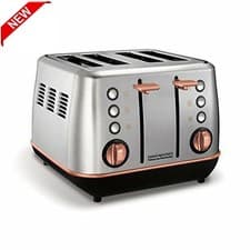 Image of Morphy Richards Evoke 4 Slice Toaster Special Edition 240116 Brushed Rose Gold