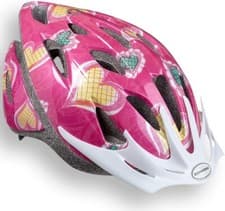 Image of Kids Bike Helmet Girls Heart Schwinn for Age 5 6 7 8 Skating Childrens
