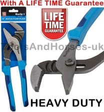 Image of 10" Water Pump Pliers Adjustable Groove Joint Pliers Wide Opening Pliers H-Duty