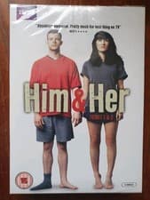 Image of Him & Her Series 1 & 2 Dvd    BRAND NEW SEALED WITH SLEEVE R2 UK+4 362mins