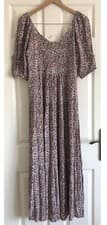 Image of Mint Velvet pretty floral  Maxi Dress Size 6 RRP £129