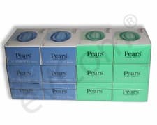 Image of PEARS SOAP COMBO, 6each GERM SHIELD MINT, OIL CLEAR LEMON, 125g Bars