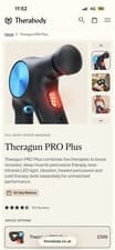 Image of Theragun Prime Plus Massage Gun Black Brand New Sealed In Box