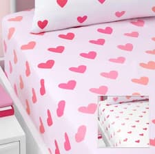 Image of Pack of 2 x Catherine Lansfield Double Bed Size Fitted Sheets