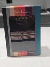 Image of PAUL SMITH Multi Stripe Trunk Cotton 5 Pack Mens Boxer Shorts XL