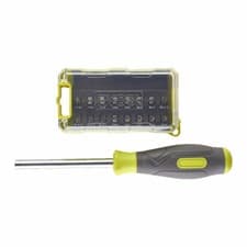 Image of Ryobi 17 Piece Mixed Screwdriver Set RSD17PCS