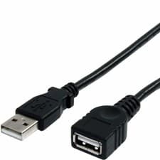Image of NEW!!  Startech.com  3-ft  USB 2.0 Extension Cord Cable A To A (Male to Female)