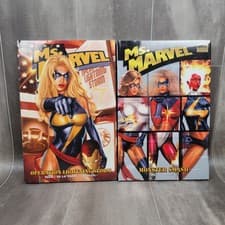 Image of Ms Marvel Vol. 3 & 4 HC Hardcover Captain Marvel Lot