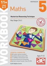 Image of 11+ Maths Year 5-7 Workbook 5: Numerical Reasoning by Stephen C. Curran Paperbac