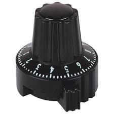 Image of Mentor 4332.6031 Plastic Locking Knob With Collet Fixing - With Marking