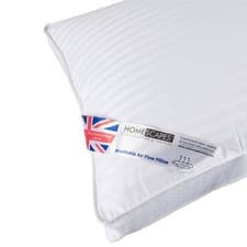 Image of Air Flow Hypoallergenic Super Microfibre Pillow 100% Cotton Casing, 48 x 74 cm