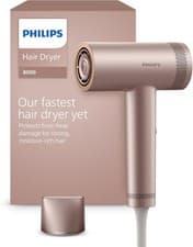 Image of Philips Hair Dryer 8000 Series, ThermoShield Advanced, 1400W Rose Champagne