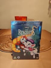 Image of The Rescuers  2 Movie Collection Region UK DVD. New Sealed. Free Post 