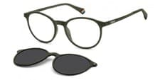 Image of Polaroid PLD 6137/CS Military green 52/18/145 UNISEX Sunglasses