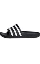 Image of Adidas Adilette Aqua Slides Junior Sizes - Black - Free Same Day Dispatch