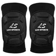 Image of Leo Sports Knee Pads for Men & Women Thick Sponge Anti-Slip for all sports