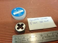 Image of 1/4" UNC Die Nut Made By Goliath