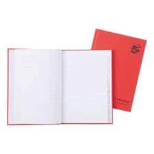Image of 5 Star Manuscript Notebook Casebound 70gsm Ruled and Indexed 192pp A5 Pack of 5