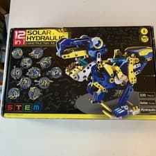 Image of Stem Solar Hydraulic Construction Kit 12 in 1 Educational Games for Kids