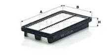 Image of Air filter Filter Insert C 25 034 MANN-FILTER for SUZUKI CELERIO