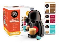 Image of NESCAFÉ Dolce Gusto EDG210 B Piccolo XS Manual Coffee Machine Black by DeLonghi