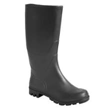 Image of Portwest PVC Non Safety Wellington Boots Black Size 6.5