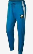 Image of Men's Nike Air Sportswear Track Pants AJ5317-403 Blue XL White Cuffed 